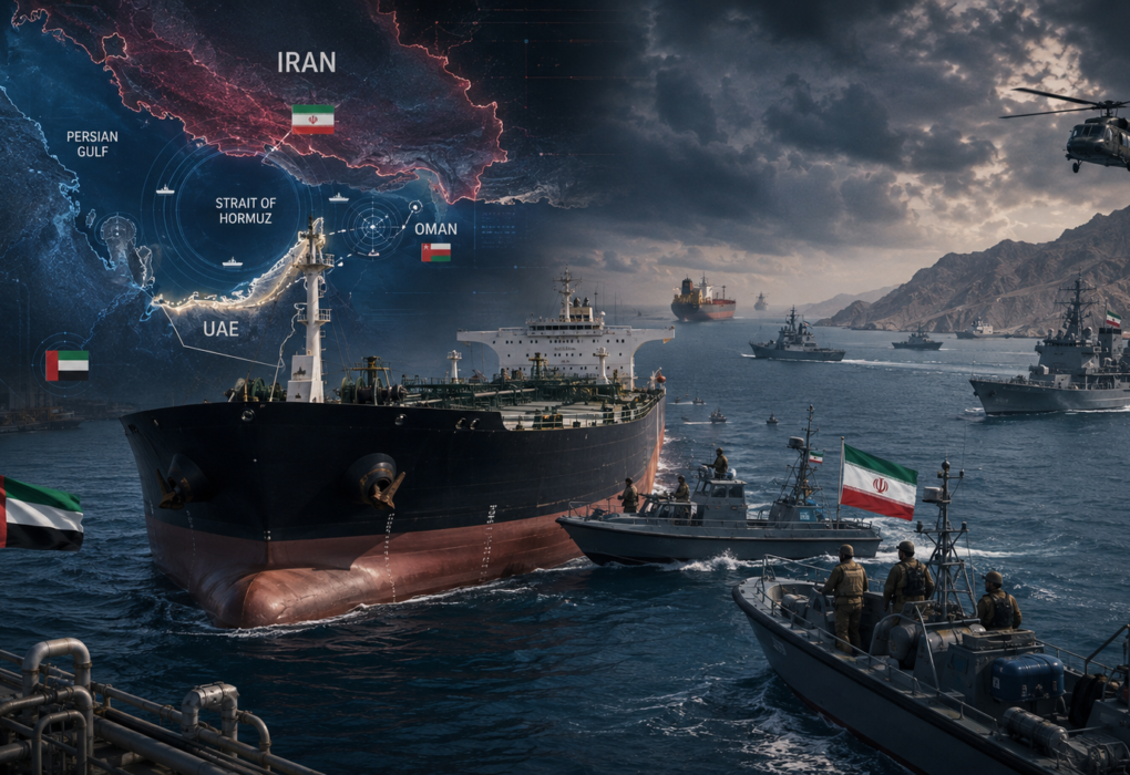 Iran claims seizure of UAE-linked tanker in the Strait of Hormuz