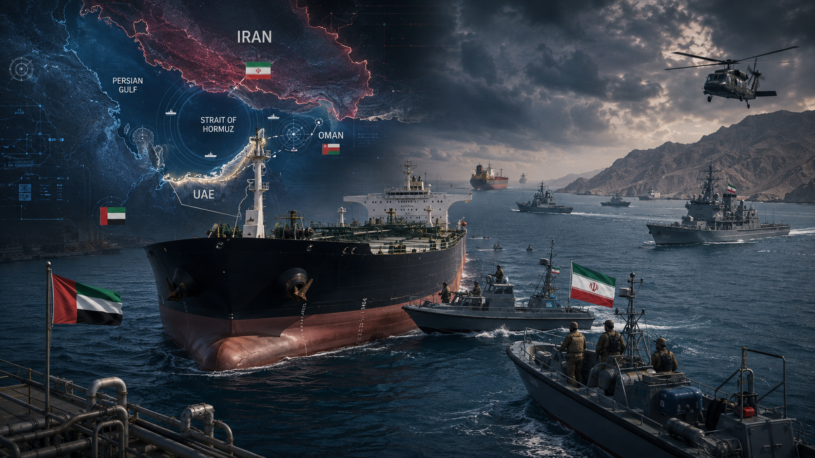 Iran claims seizure of UAE-linked tanker in the Strait of Hormuz
