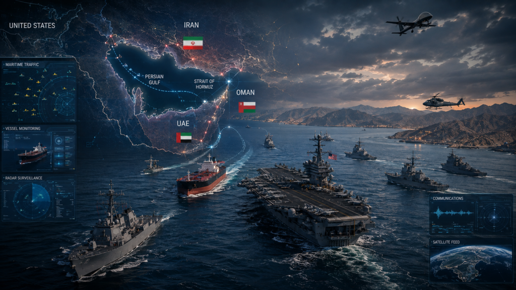 U.S. Navy ships and maritime security strategy in the Middle East