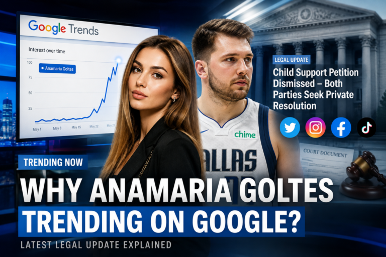 Anamaria Goltes trending on Google following a major legal update involving Luka Dončić and increased worldwide search interest.