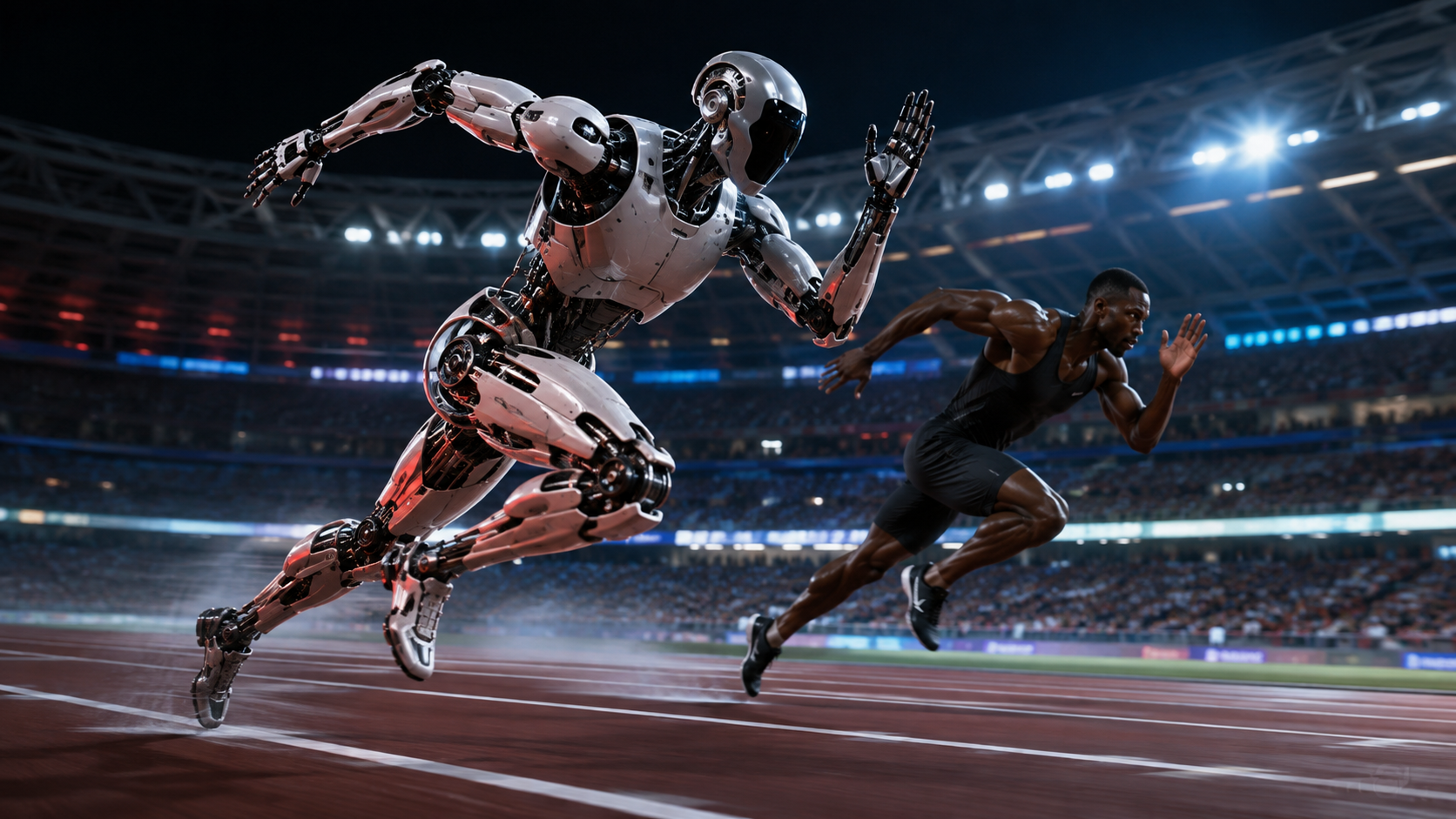 Chinese humanoid robot running 100m faster than Usain Bolt’s world record
