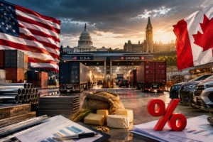 Trump's 50% tariff on selected Canadian goods as Canada prepares its response